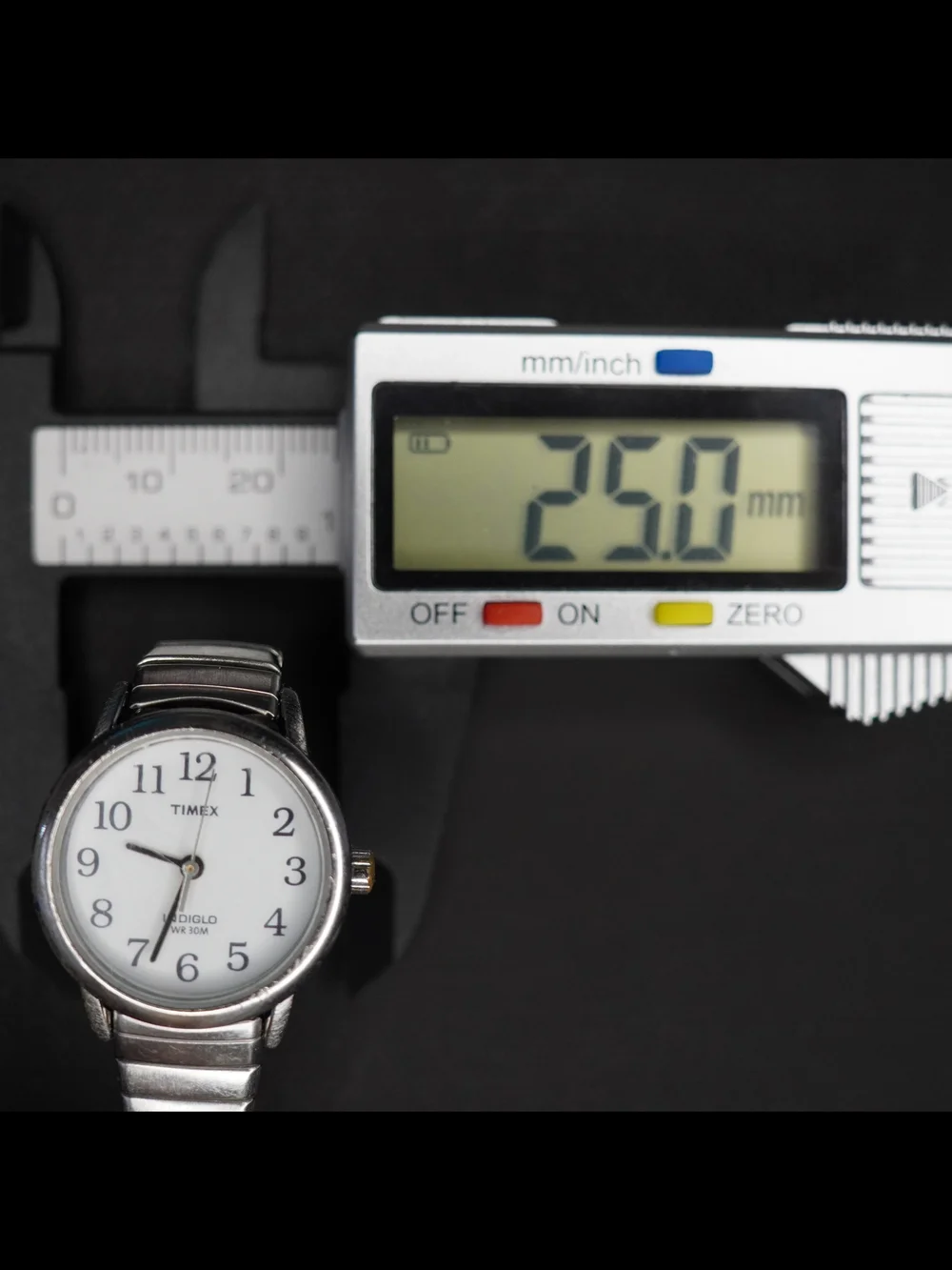 Timex Indiglo WR30M Quartz White Dial Women's Watch Stainless Steel